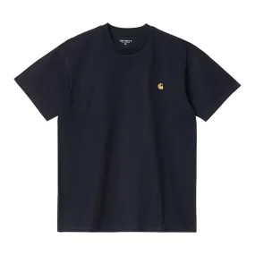 T-shirt Carhartt WIP S/S Chase Blu Navy