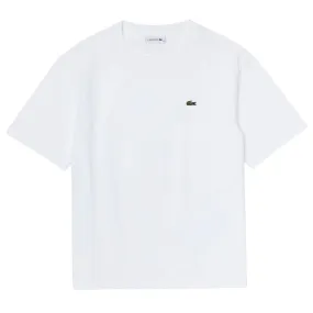 T-shirt Donna Lacoste Girocollo Bianco