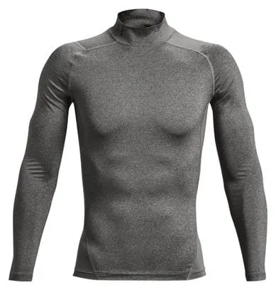 Under Armour Heatgear Armour manica lunga Compression Jersey Grigio