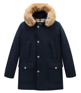 Woolrich Giubbotto lungo Uomo Mod. CFWOOU0482 ARTIC DETACHSBLE FOUR PARKA MLB Blu